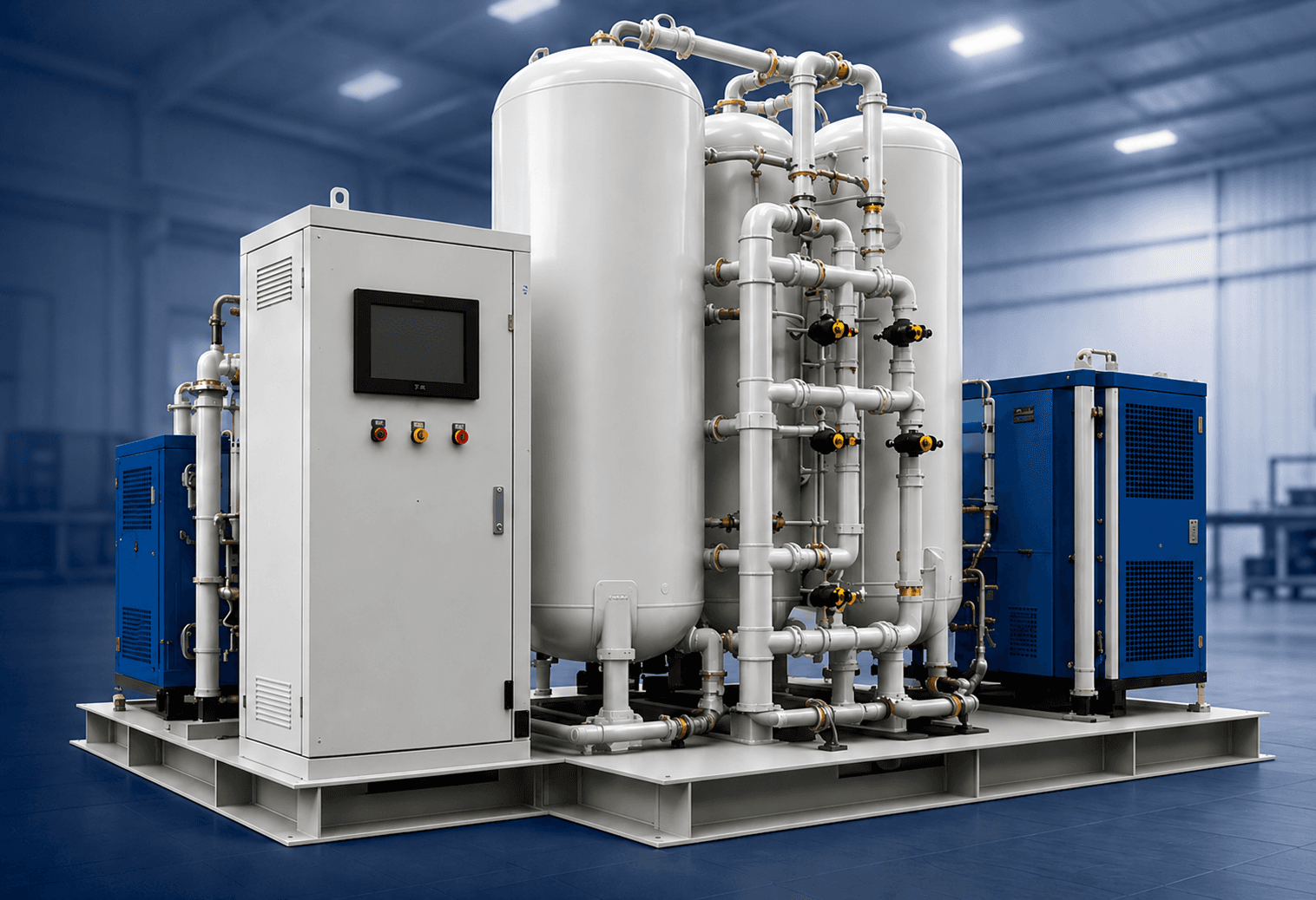 MEGAS-NG on-site medical oxygen generation facility
